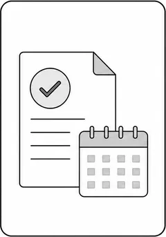 Illustration: Angebot mit Termin